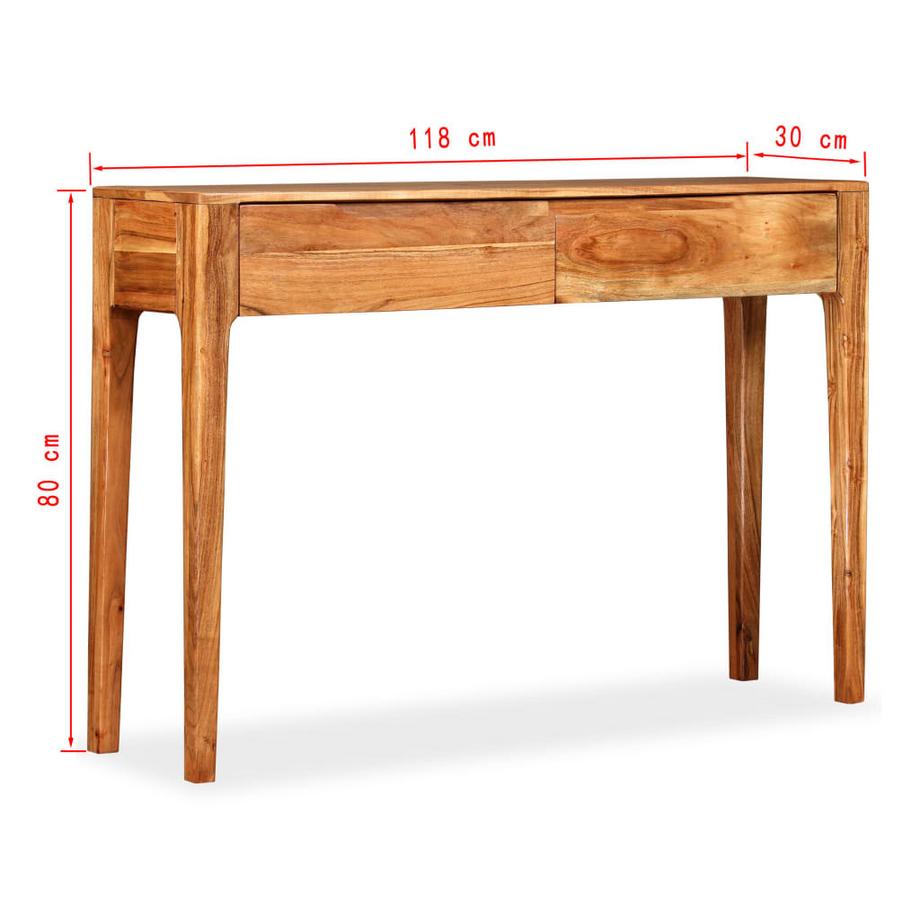 VidaXL Table console bois  