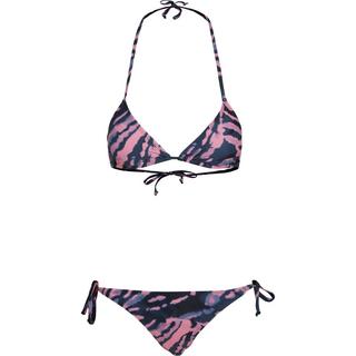URBAN CLASSICS Tie Dye Triangle Bikini  