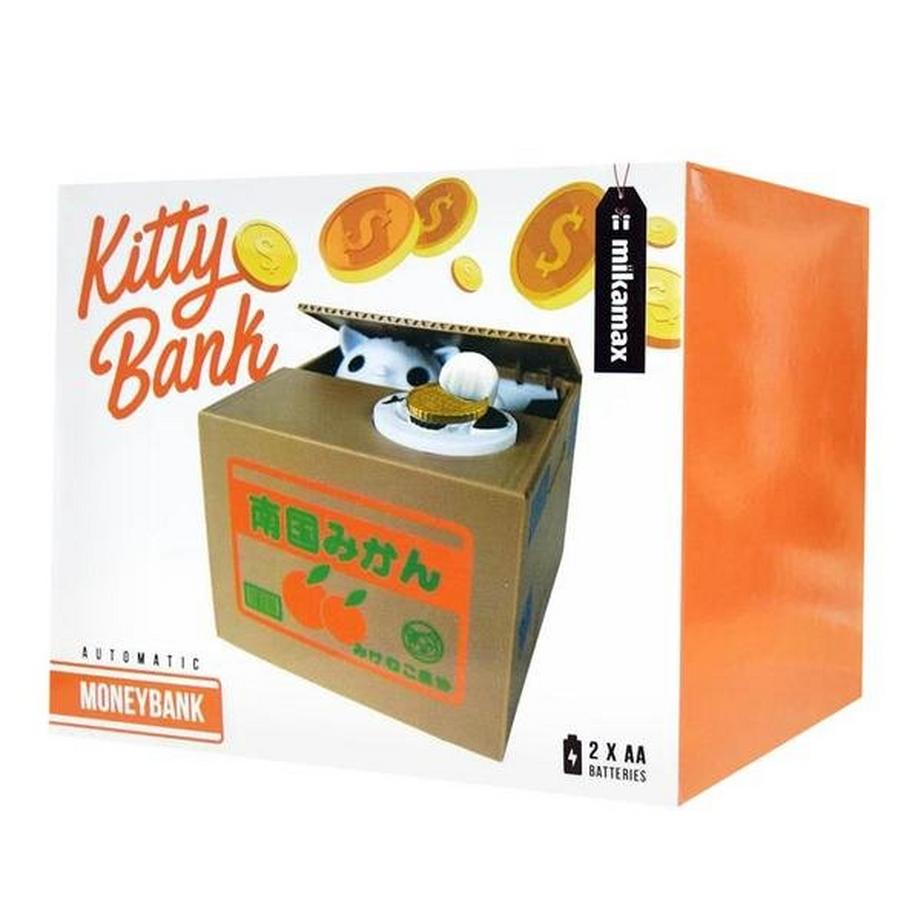 Mikamax  Salvadanaio automatico - Salvadanaio per gatti 