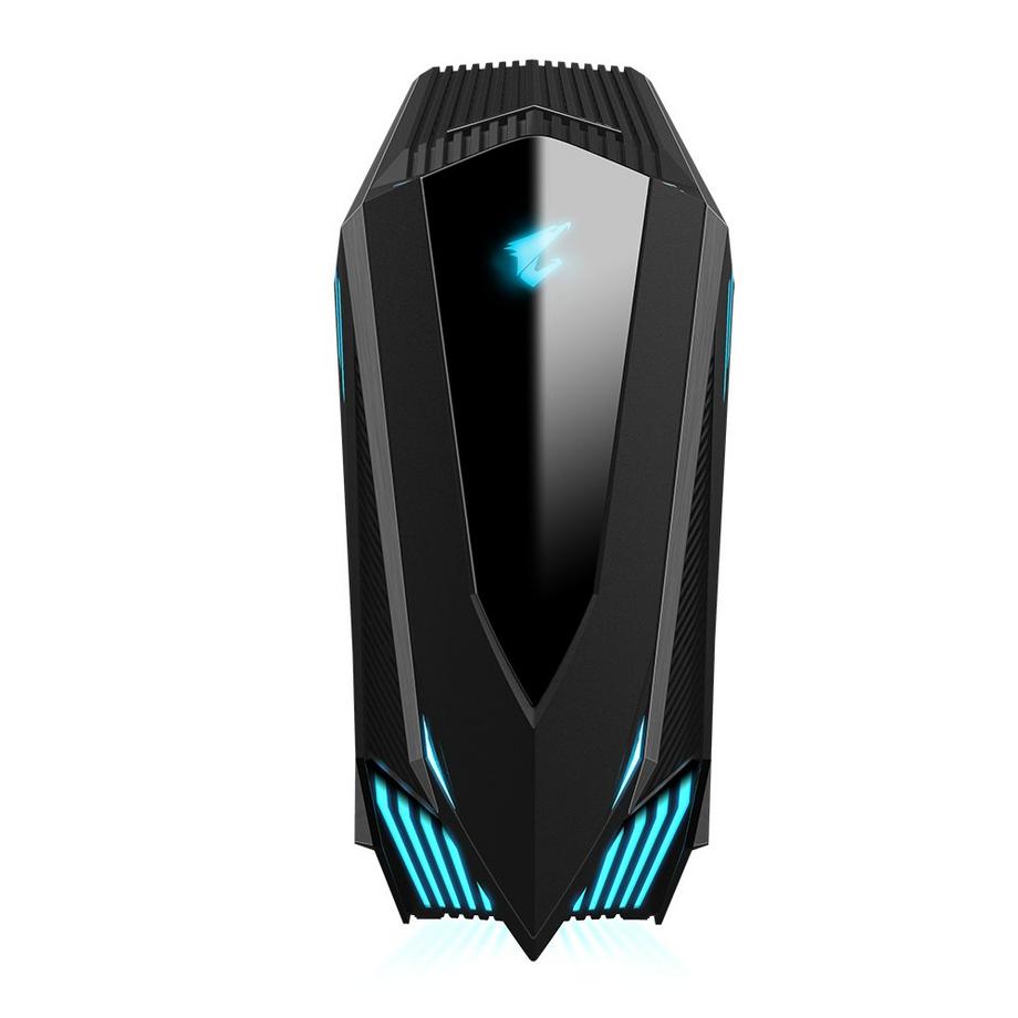 Gigabyte  AORUS C700 GLASS PC-Gehäuse – Full-Tower, unterstützt bis zu E-ATX & 420-mm-Radiatoren, vorinstallierte 5x 120-mm-Lüfter, USB 3.1 Typ-C, RGB Fusion 