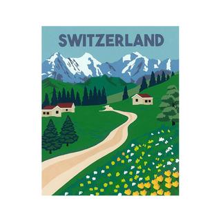 Ravensburger  Ravensburger CreArt - Malen nach Zahlen 23536 – Jungfrau Region – ab 12 Jahren 