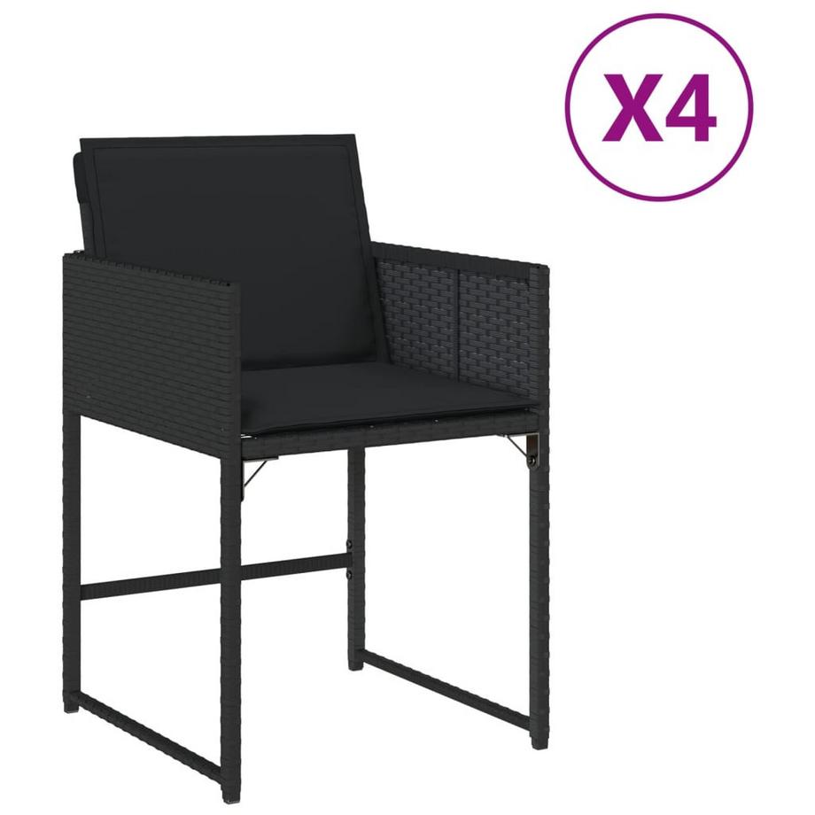 VidaXL Gartenstuhl poly-rattan  