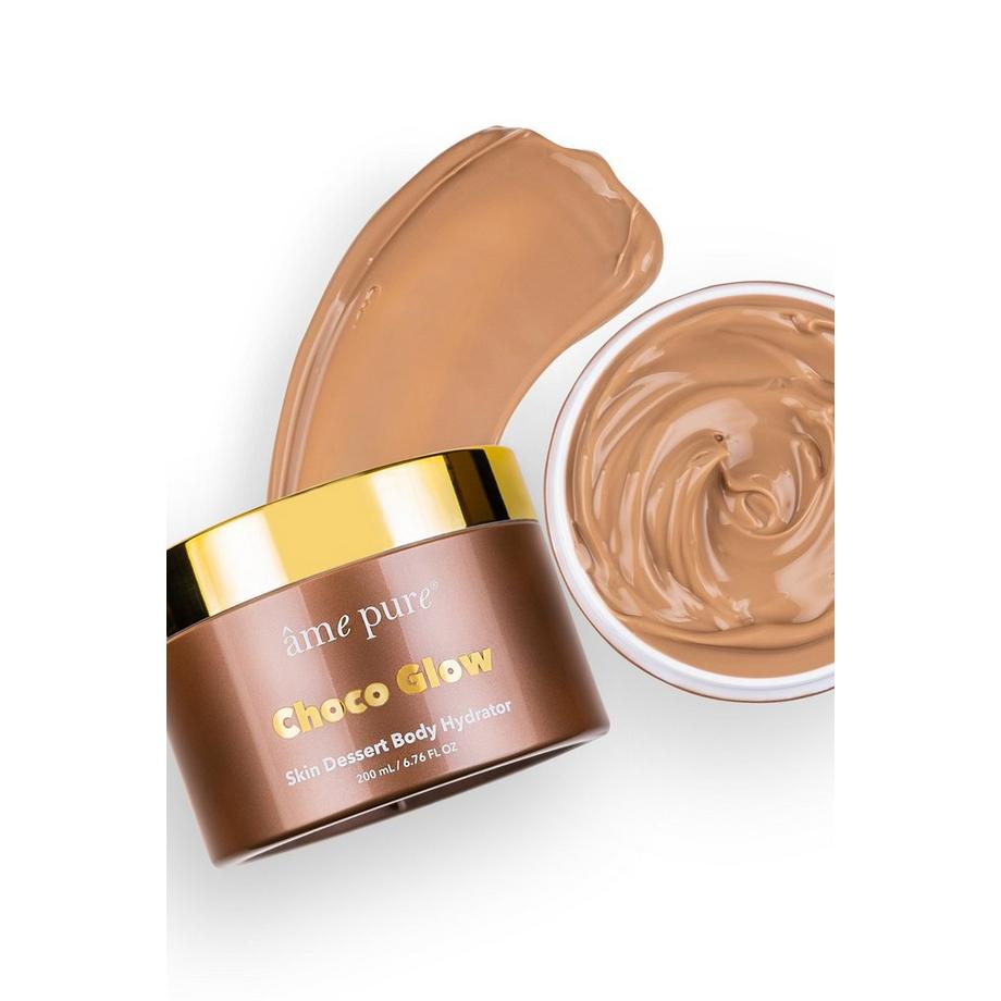 âme pure  Choco Glow | Skin Dessert - Crème hydratante pour le corps au parfum de chocolat 