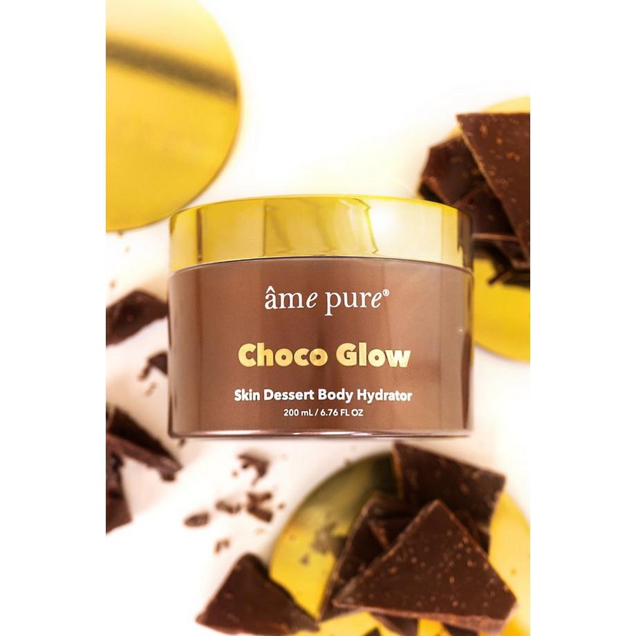 âme pure  Choco Glow | Skin Dessert - Crème hydratante pour le corps au parfum de chocolat 