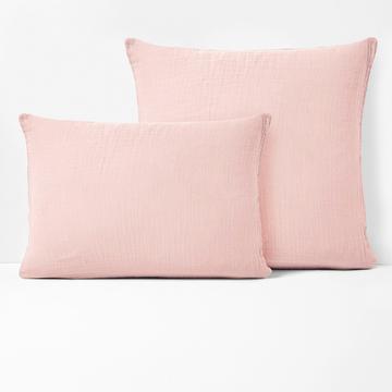 Kopfkissenbezug Kumla aus Baumwoll-Musselin