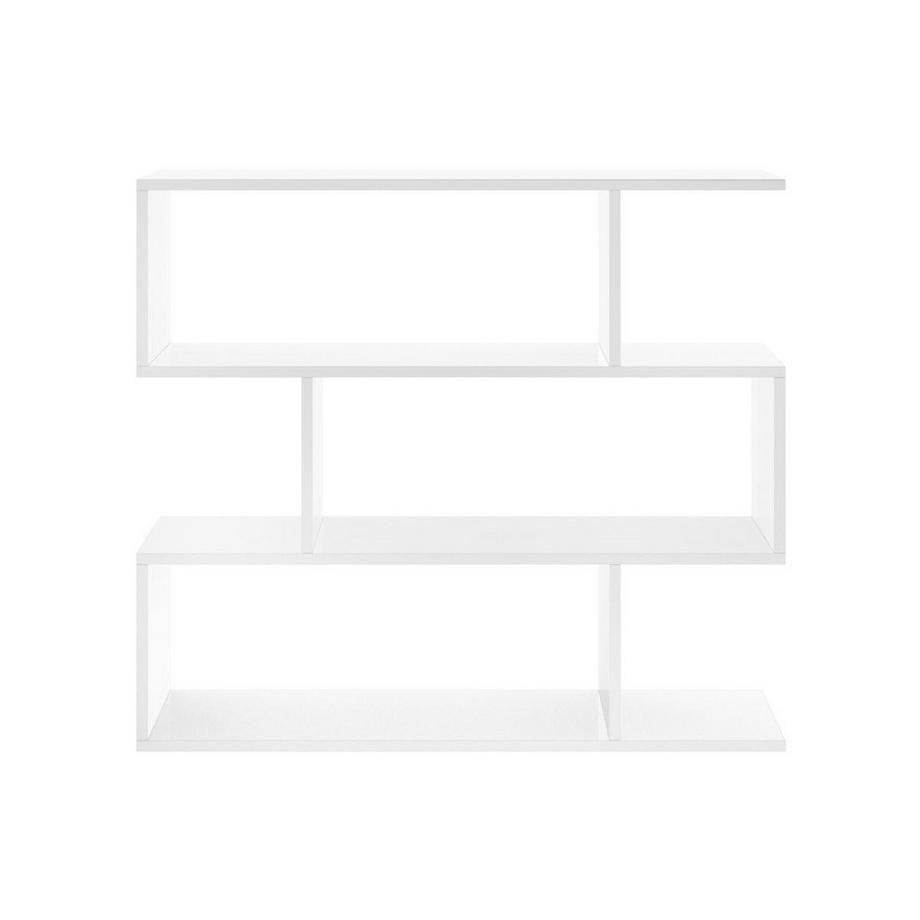 Vente-unique Scaffale basso TOMINI 3 riquadri Colore Bianco  