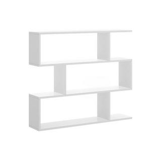 Vente-unique Scaffale basso TOMINI 3 riquadri Colore Bianco  