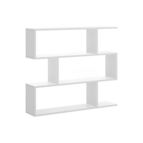 Vente-unique Scaffale basso TOMINI 3 riquadri Colore Bianco  