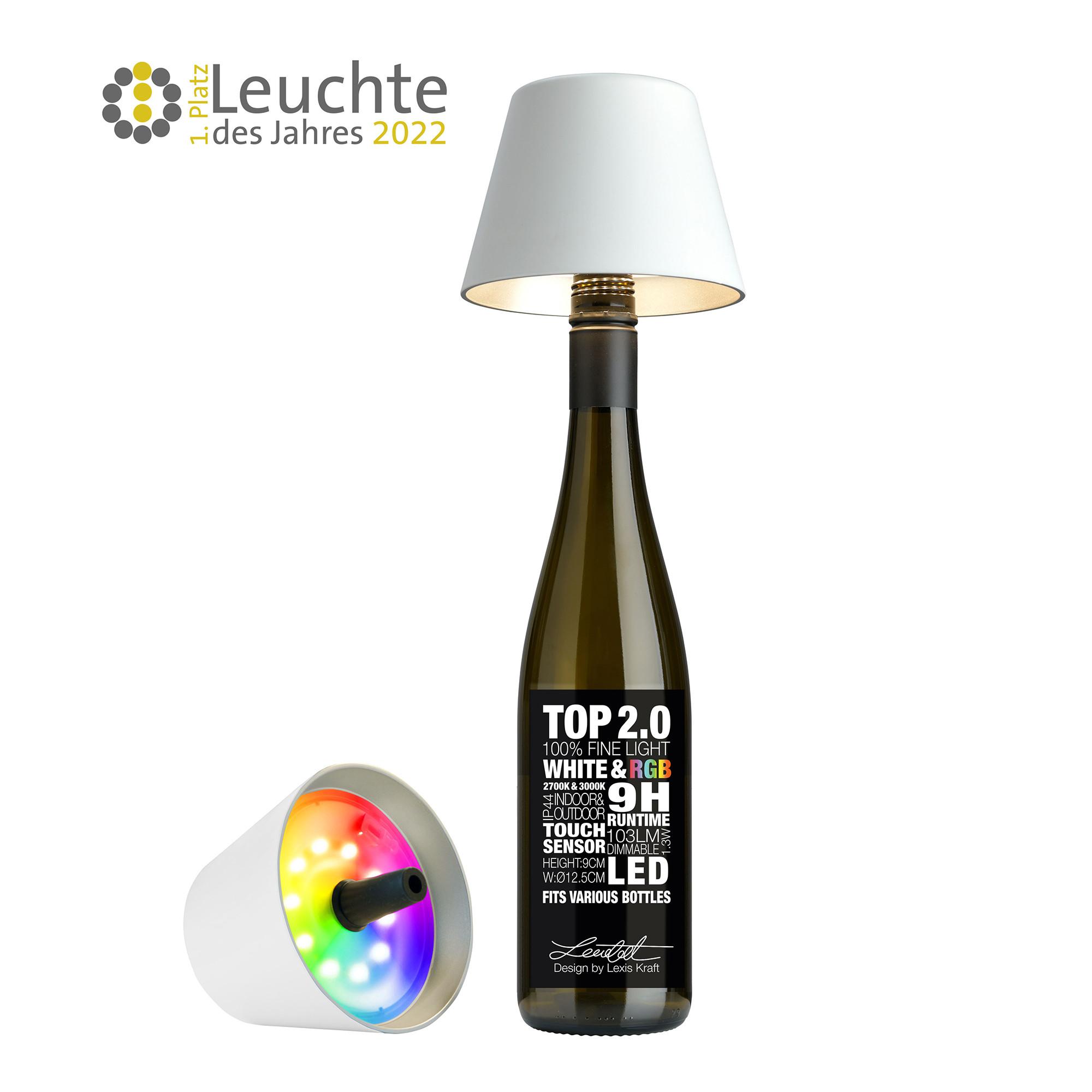 Sompex  Top Lampe 2.0 weiss 