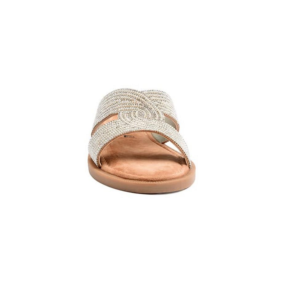 Tamaris Corales Sandales Plates Ornées de Strass  