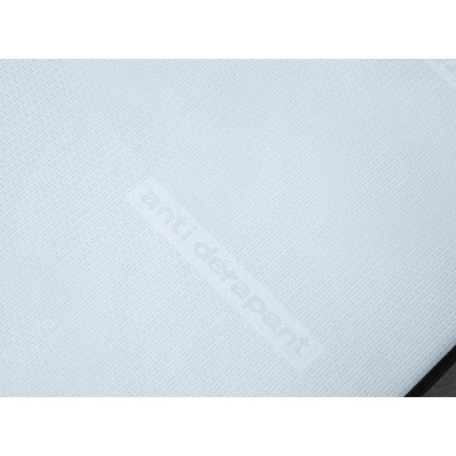 Vente-unique Sommier déco tapissier 90 x 200 cm velours gris - SOBEK de DREAMEA  