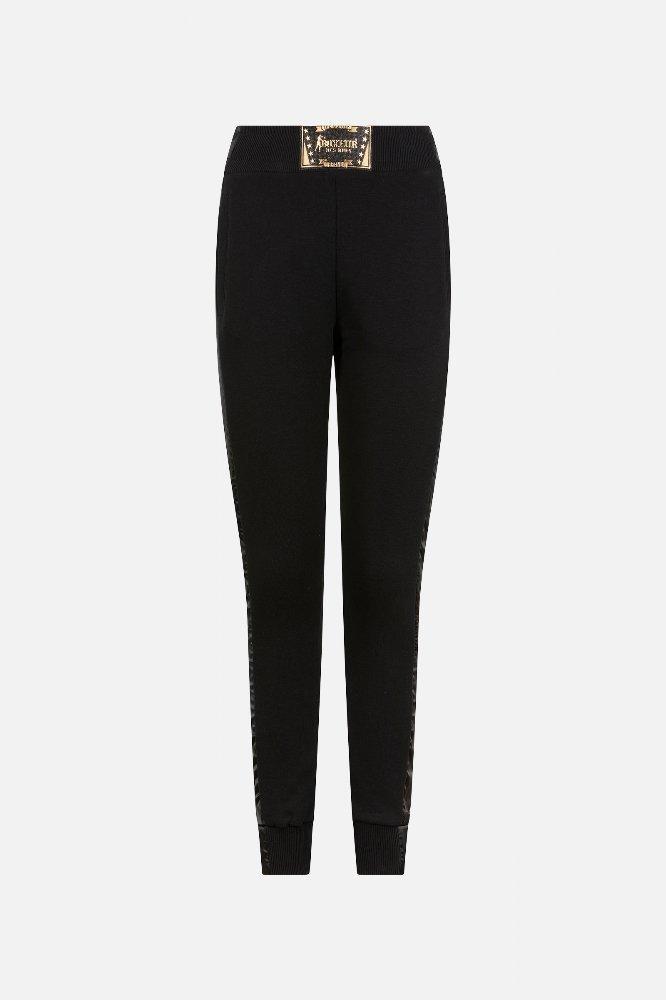 BOXEUR DES RUES  High Waist Sweatpants WSatin 