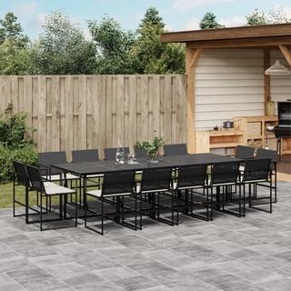 VidaXL Garten essgruppe poly-rattan  