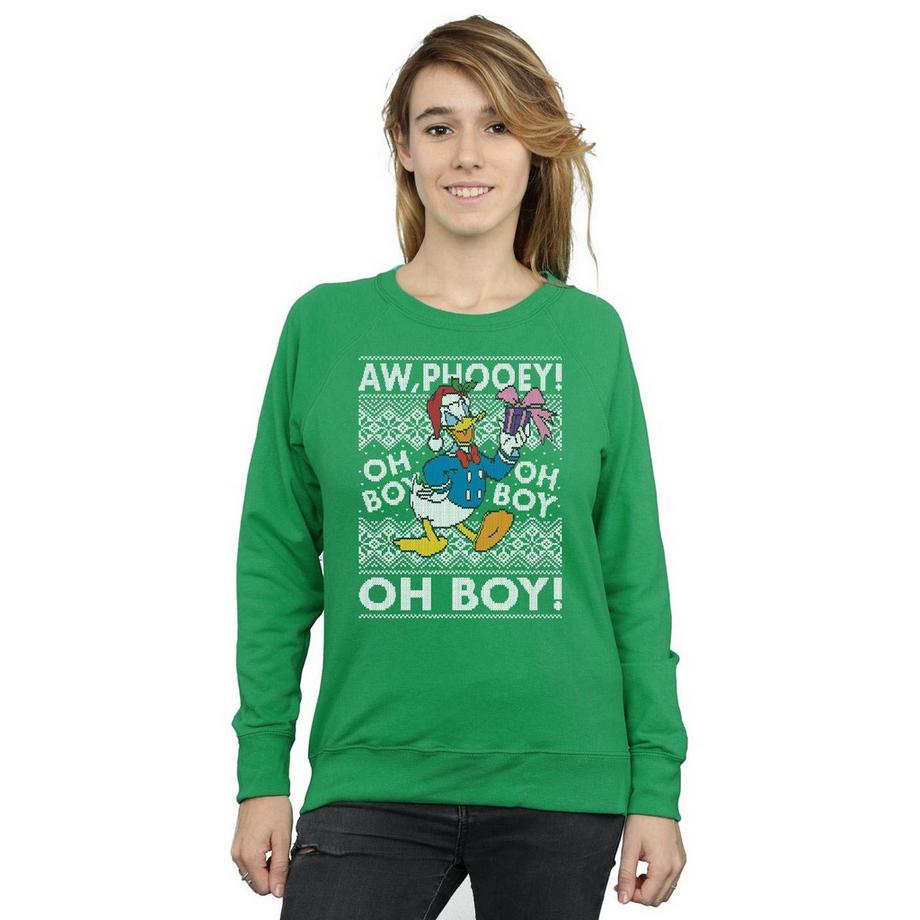 Disney Donald Duck Aw Phooey Sweatshirt de Noël  