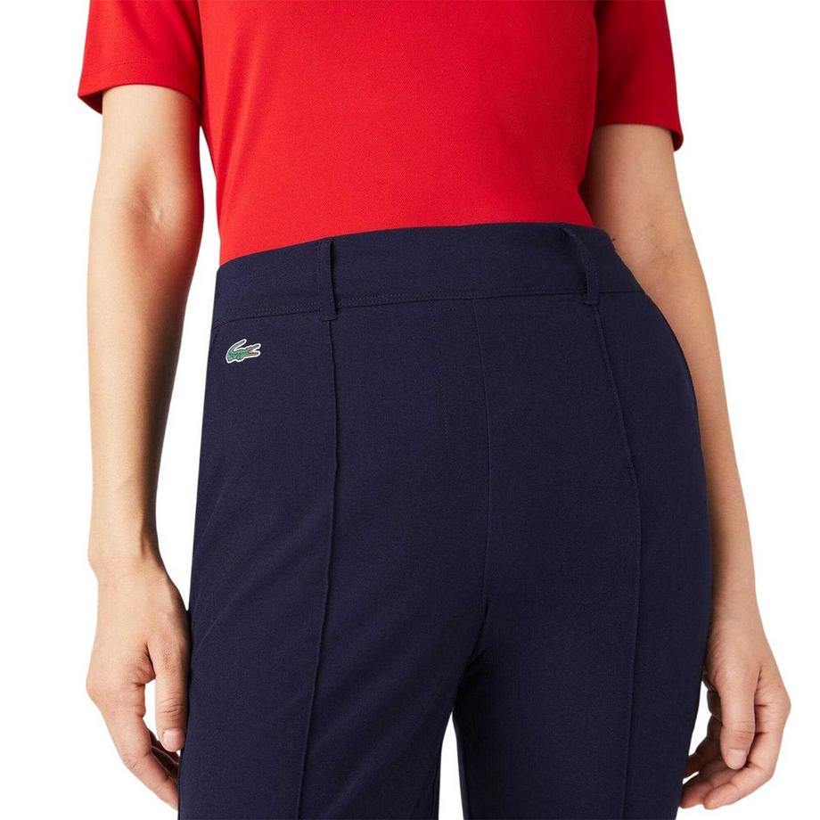 LACOSTE Pantalon Logo Brodé Jambe Droite  