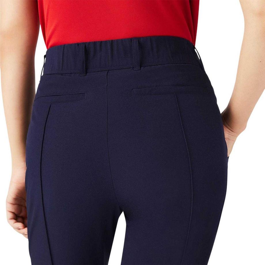 LACOSTE Pantalon Logo Brodé Jambe Droite  