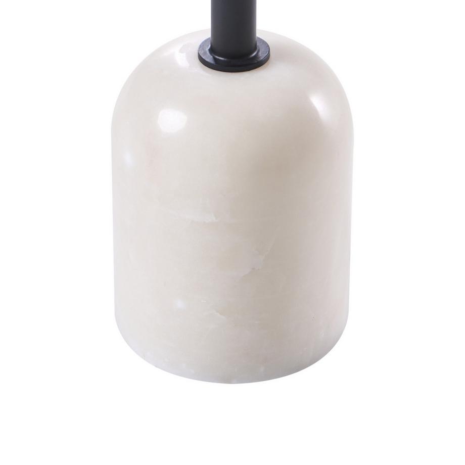 Beliani Tavolino en Acciaio  RAINY  