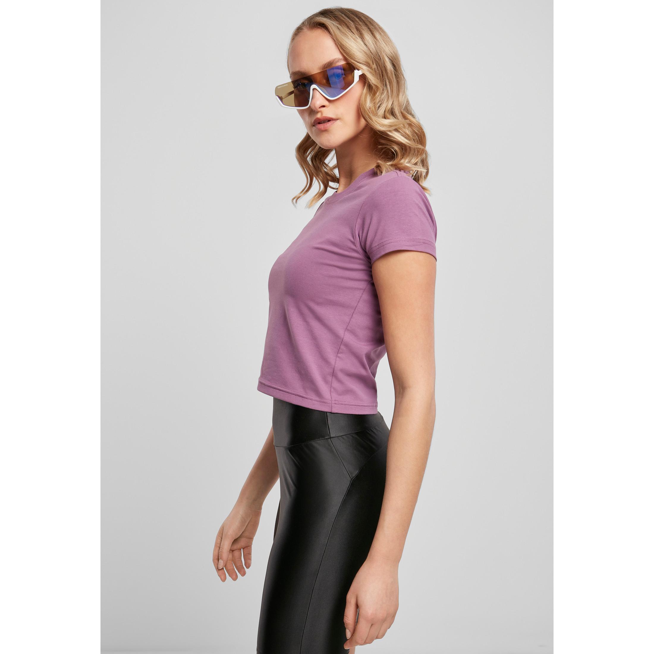 URBAN CLASSICS  t-shirt stretch cropped (grandes tailles) 