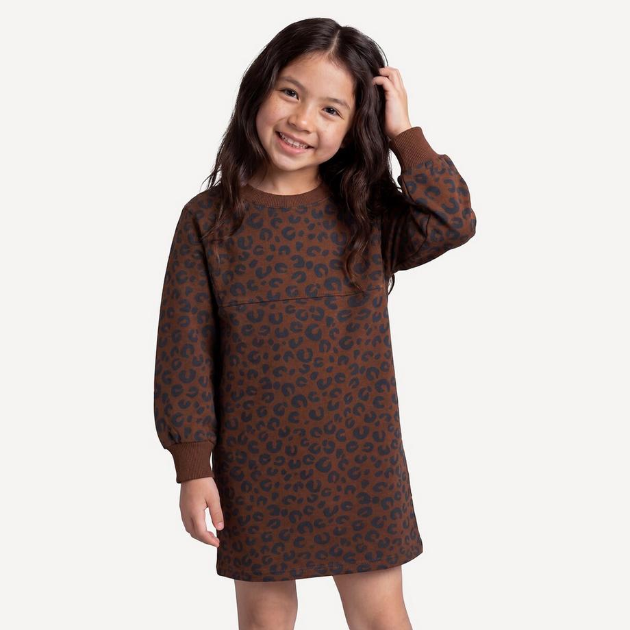Pulloverkleid mit langen Ärmeln
