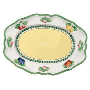 Plat ovale French Garden Fleurence
