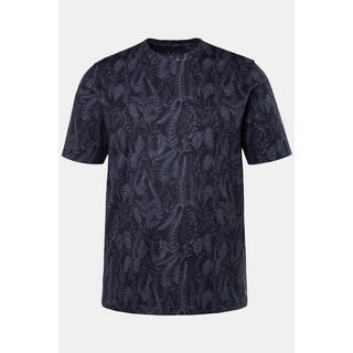 JP1880  T-shirt à manches courtes, dans un imprimé all-over - jusqu'au 8 XL 