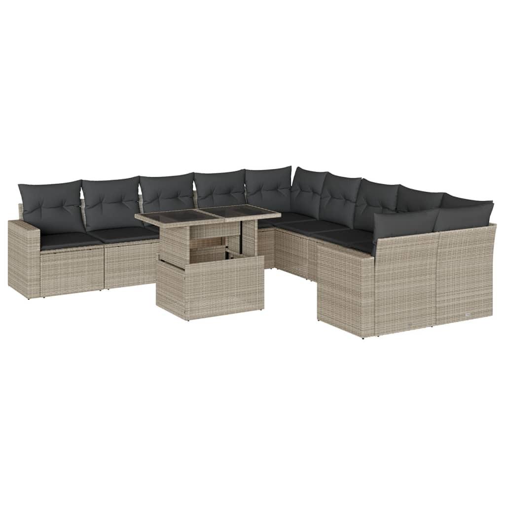 VidaXL Garten sofagarnitur poly-rattan  