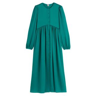 La Redoute Collections  Robe longue évasée boutonnée 