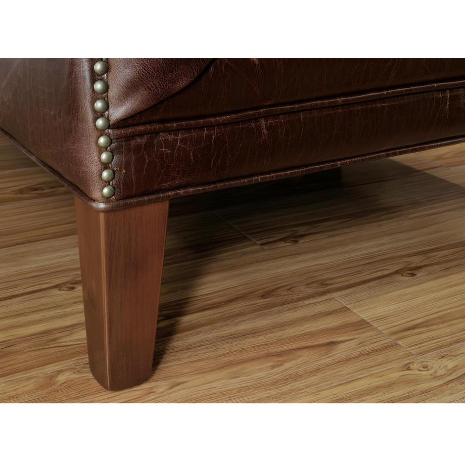 Vente-unique Fauteuil en cuir COLBERT  