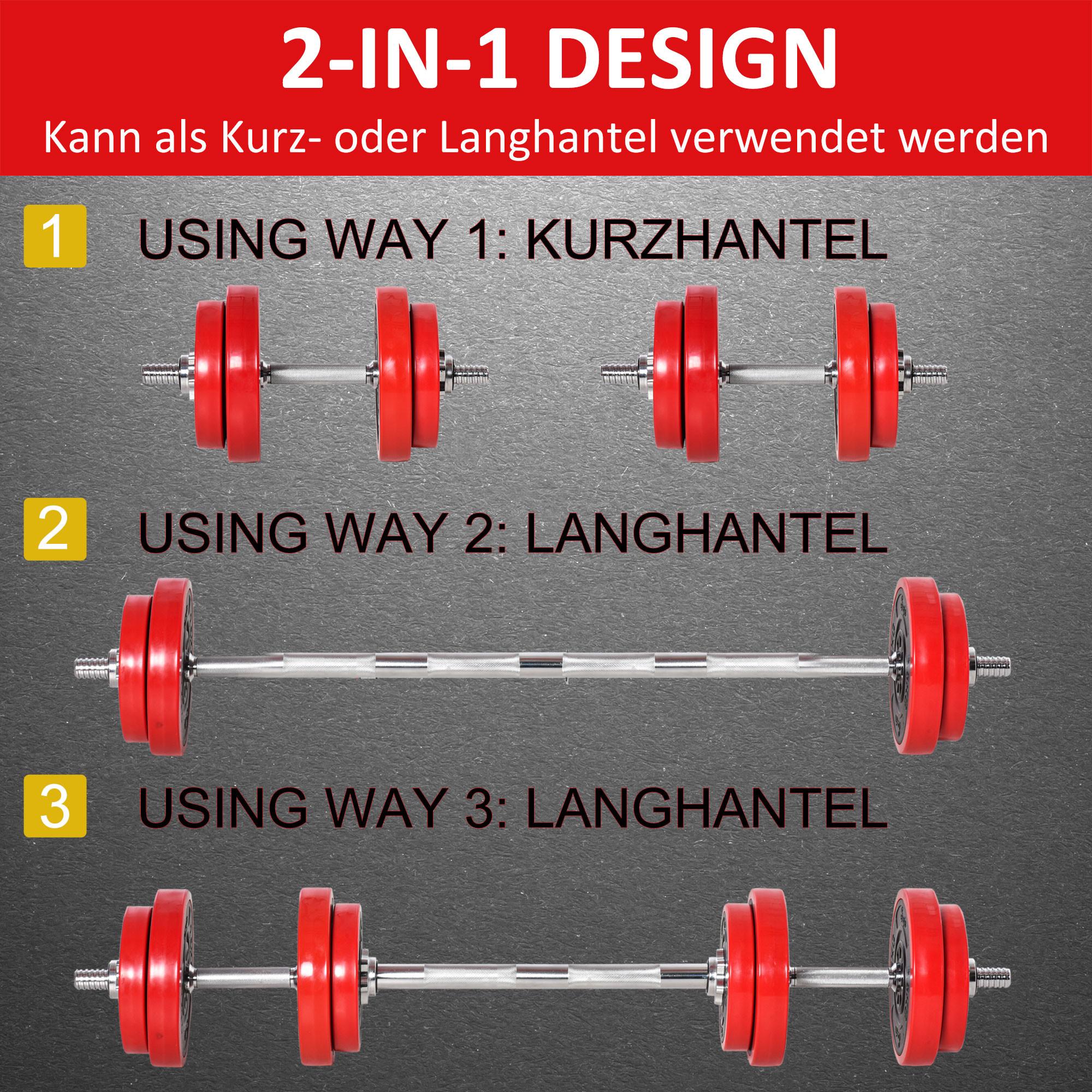 HOMCOM  Hantel-Set 