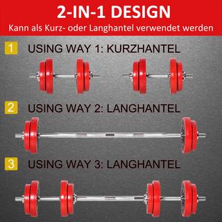 HOMCOM  Hantel-Set 