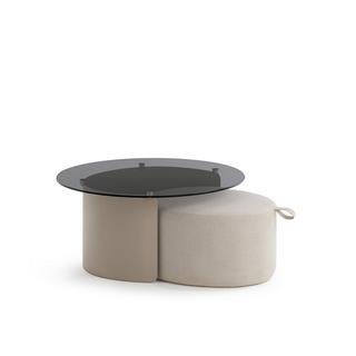 La Redoute Intérieurs Ensemble table basse pouf  