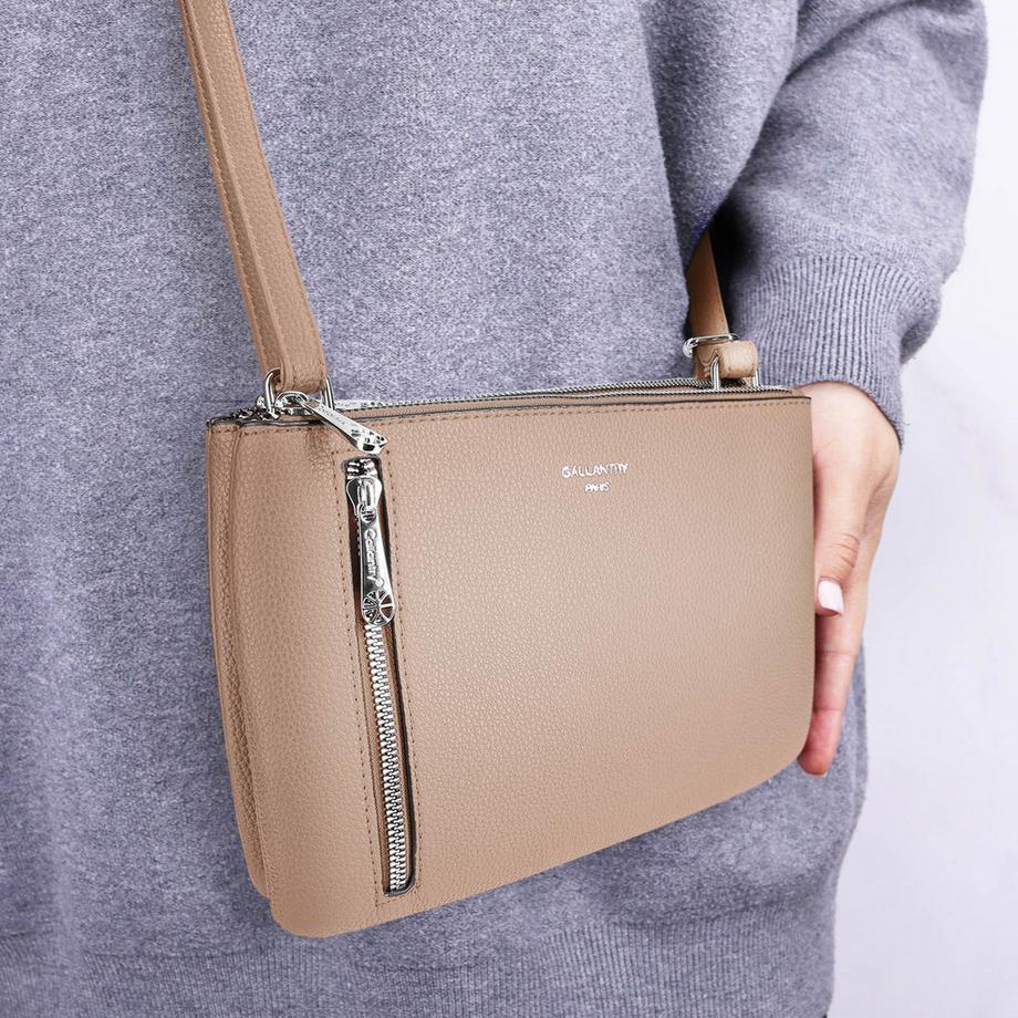 Gallantry Sac à main Noir Grainé  