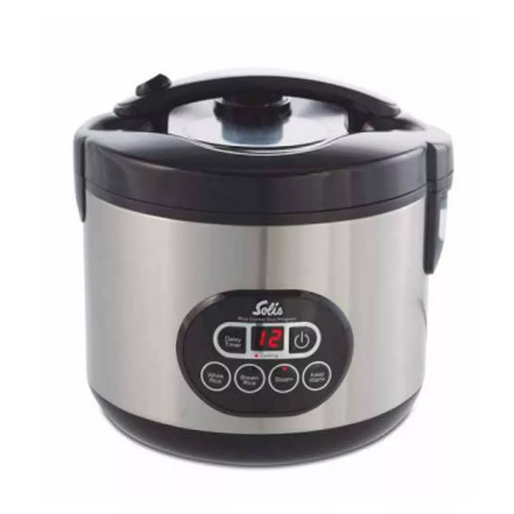 Solís – Solis 979.30 Reiskocher 1,2 l 500 W Edelstahl, Edelstahl