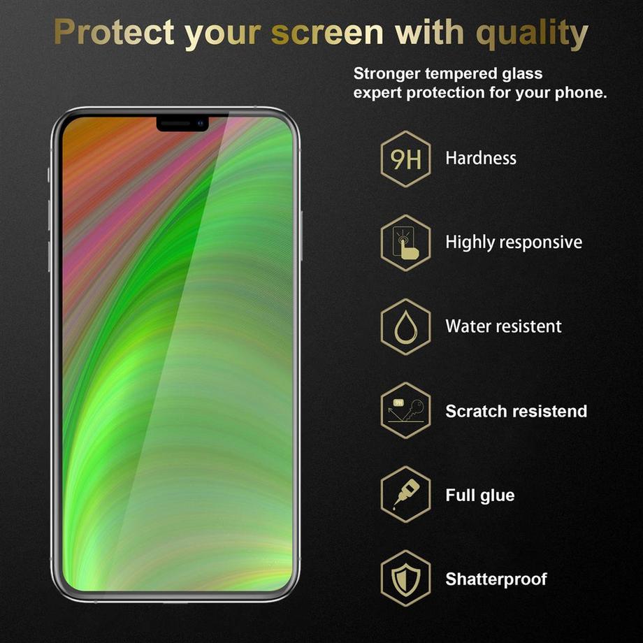 Cadorabo  iPhone 13 PRO Schutzfolie Display Schutzglas 