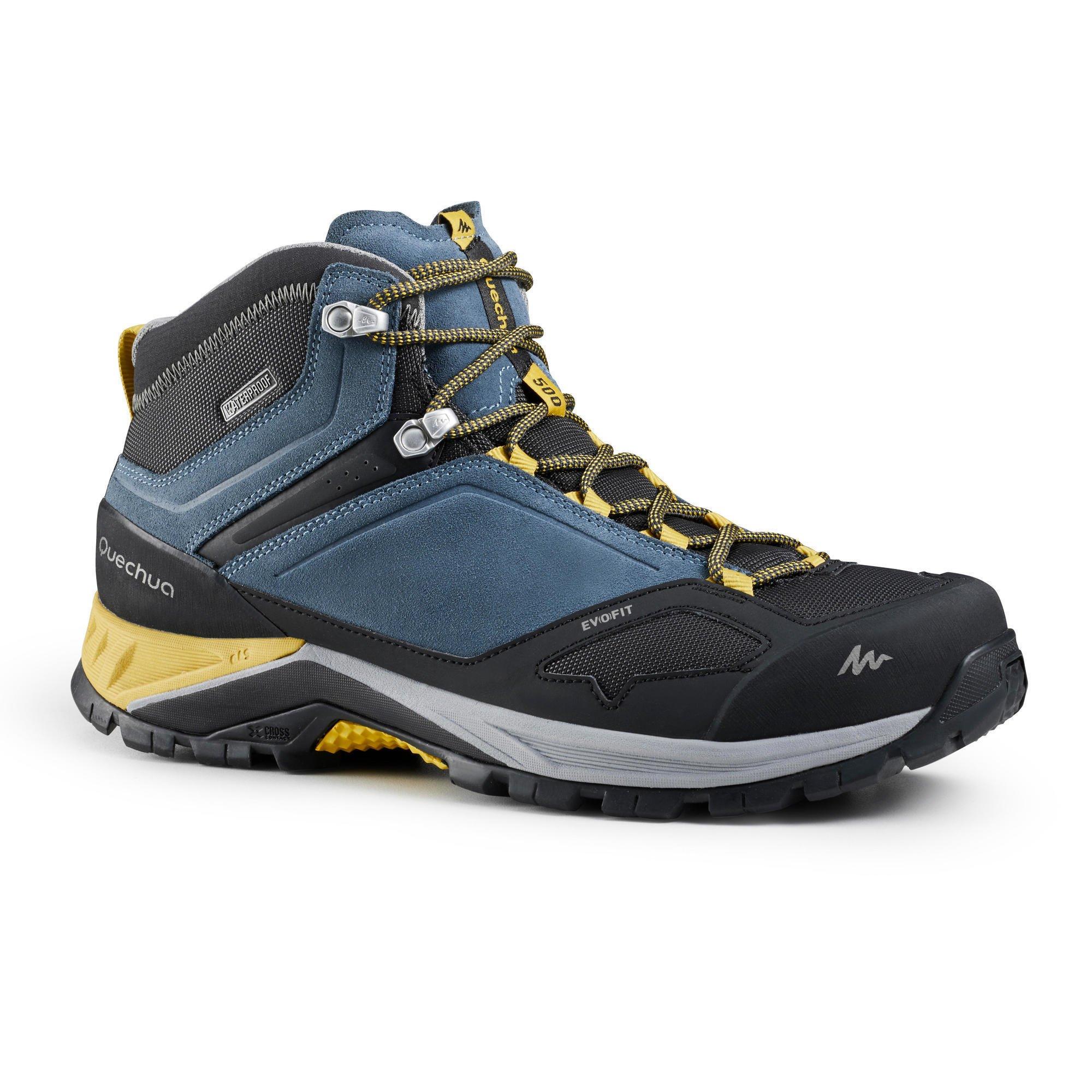 QUECHUA MH500 MID WTP Chaussures imperm ables de randonn e