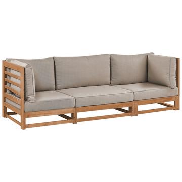 3 Sitzer Sofa aus FSC® zertifiziertes Akazienholz Modern TRANI