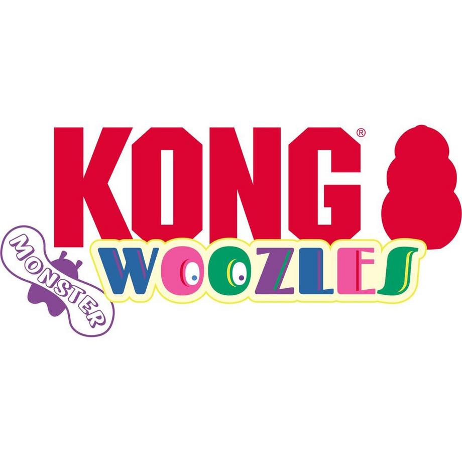KONG  Plüsch-Hundespielzeug Woozles Monster 