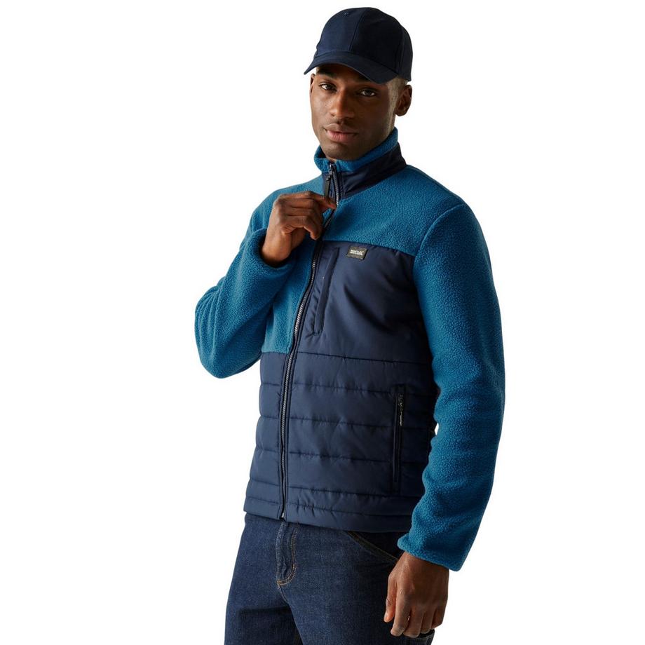 Regatta Veste Hybride Frankie avec Fermeture Éclair Intégrale et Fausse Fourrure Teddy  