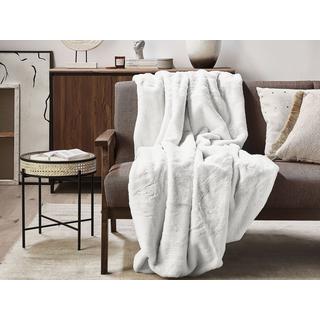 Beliani Couverture Polaire Glamour Chaab en Polyester  