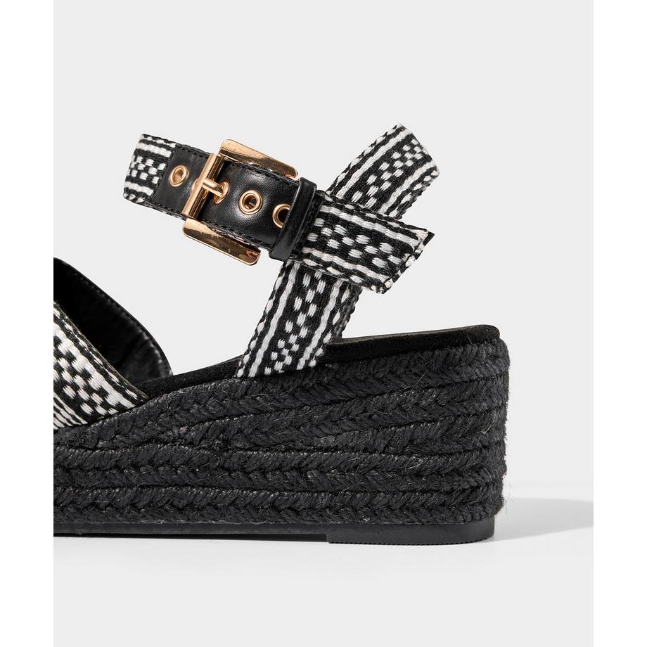 Joe Browns  Microsuede Plateau-Keilsandalen 