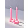 Twist Candles Rosa  Pink