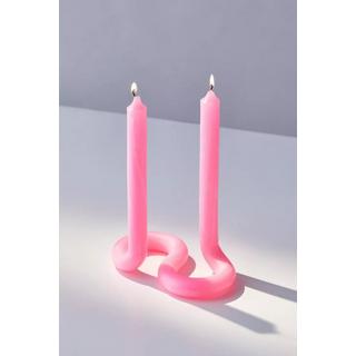 Twist Candles Pink  