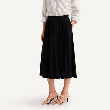 Jupe évasée en maille