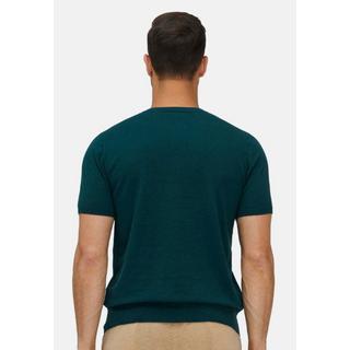 Bellemere New York  Henley in cotone e cashmere dal taglio corto 