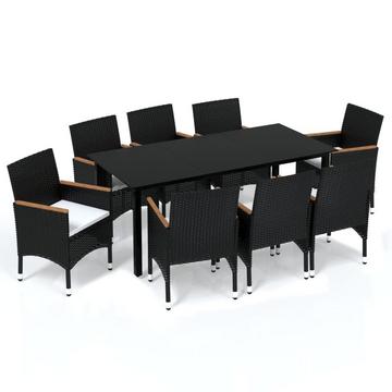 set da pranzo Polirattan