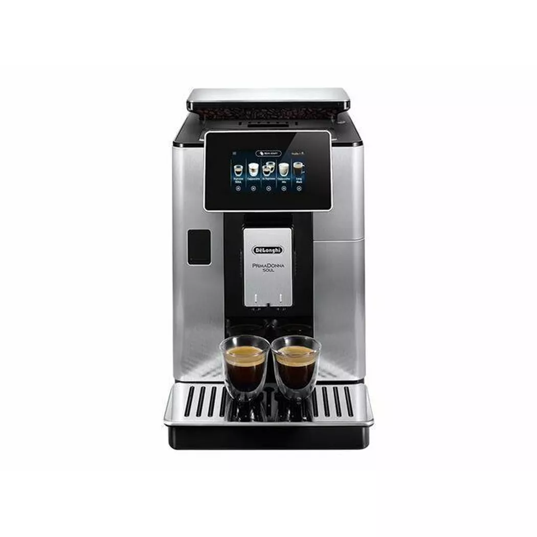 Delonghi – De’Longhi PrimaDonna ECAM610.74.MB Vollautomatisch Espressomaschine 2,2 l, Schwarz