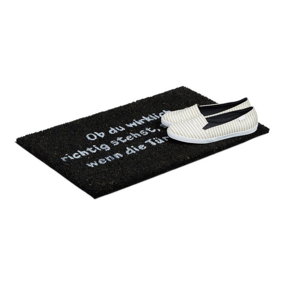 B2X Fußmatte Kokosnuss SPRUCH  