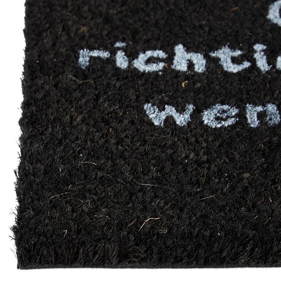 B2X Fußmatte Kokosnuss SPRUCH  