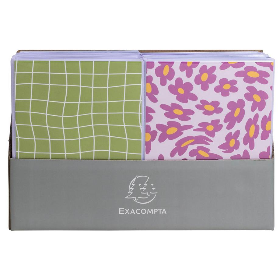 Exacompta Albums photos à pochettes souples 64 photos 10x15cm - Format 17,5x23cm - x 12  