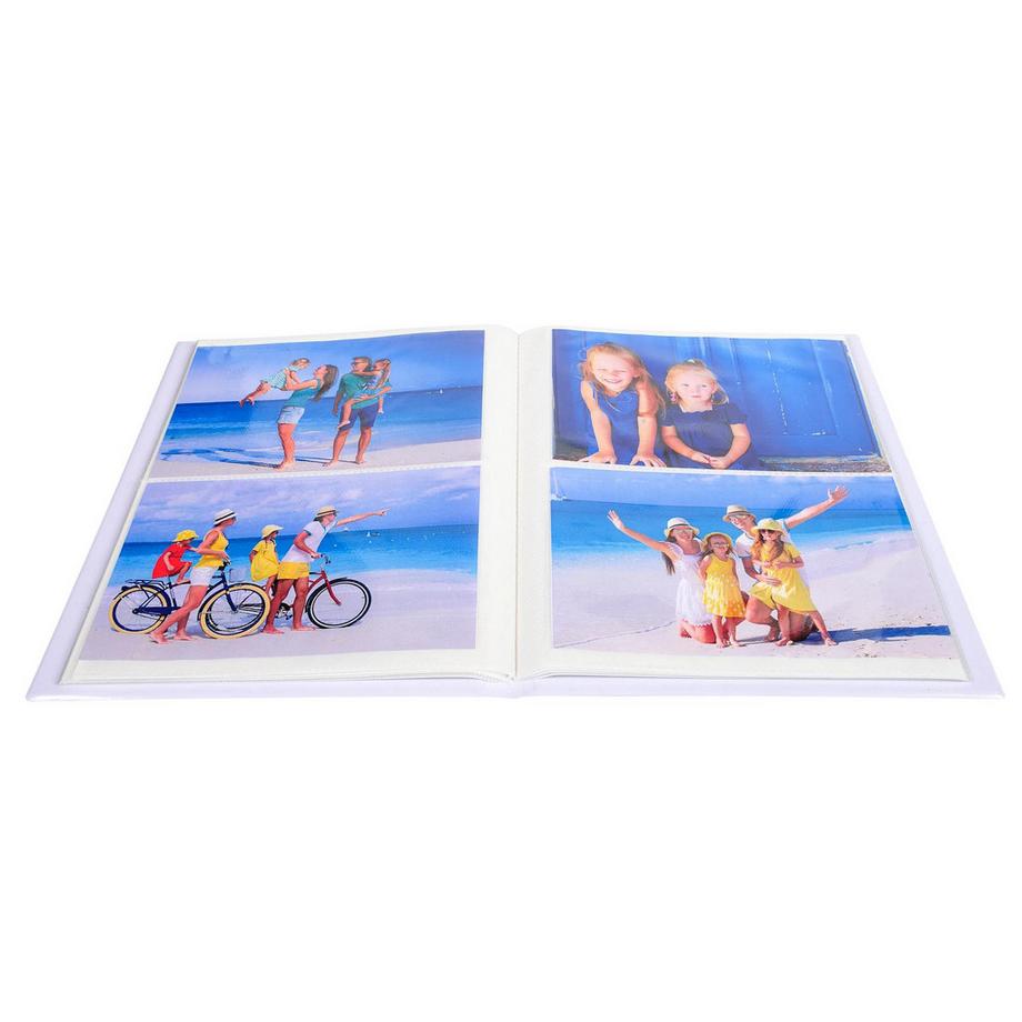 Exacompta Albums photos à pochettes souples 64 photos 10x15cm - Format 17,5x23cm - x 12  